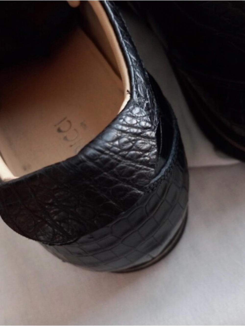 Caporicci 9412 genuine alligator made 100% in Italy Lace-Up Sneakers 🇮🇹 - Picture 8 of 11